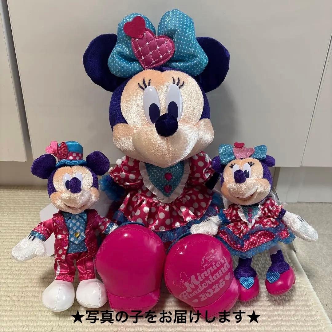 ディズニー　パルパルーザ　ミニーのファンダーランド　ぬいぐるみ　ぬいぐるみバッジ ディズニー パルパルーザ ファンダーランド ぬいぐるみバッジ ぬいば
