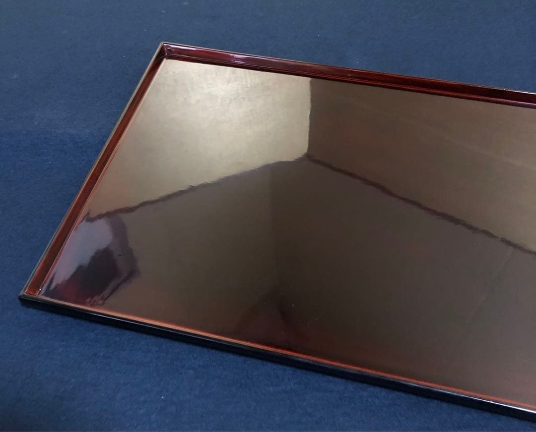 《R》輪島塗 溜塗 卓上膳5客 林漆器店 共箱　251225か3