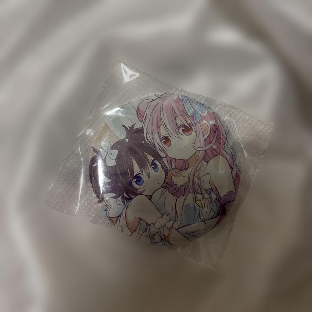 新品未使用 ハッピーシュガーライフ 松坂さとう 神戸しお 缶バッジ