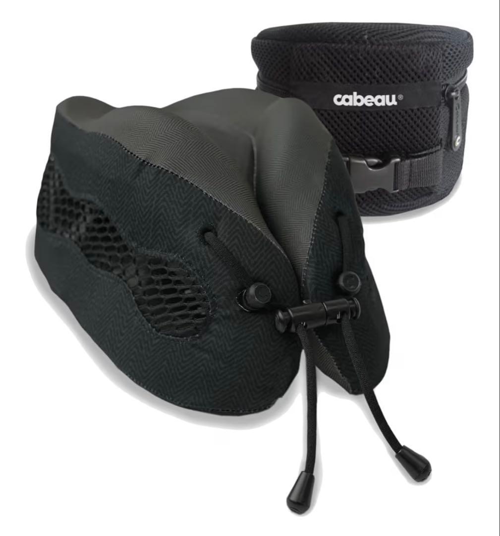 Cabeau Evolution Cool Travel Pillow 黒 Cabeau Cabeau Evolution Cool カブー エボリューションクール