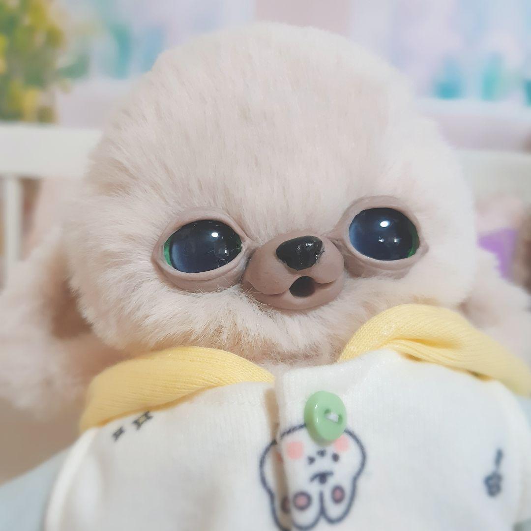 お洋服付き チワボボちゃん アートドール ぬいぐるみ