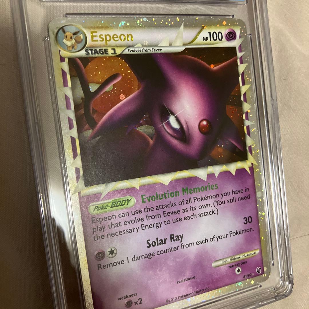 特価　CGC8.5 エーフィ　グレート　英語版