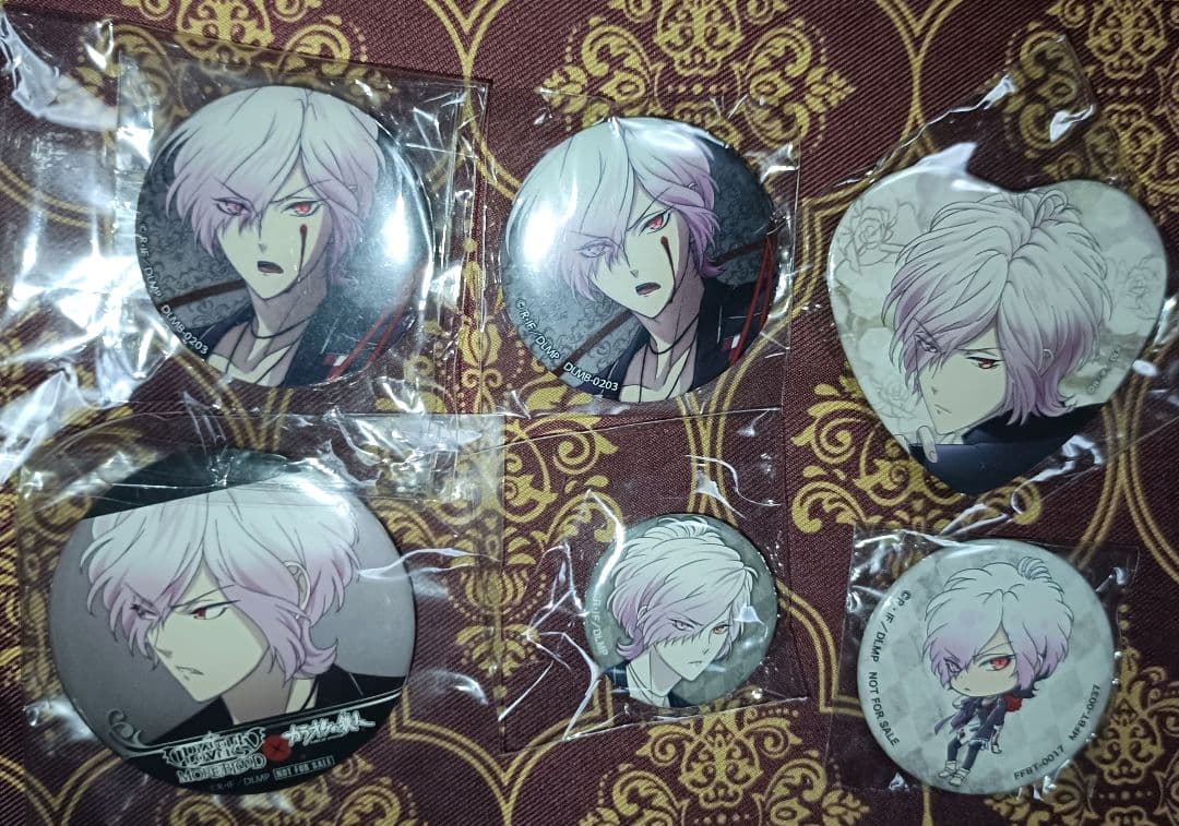 スバル 非売品有 アニメ柄 缶バッジ DIABOLIK LOVERS ディアラバ