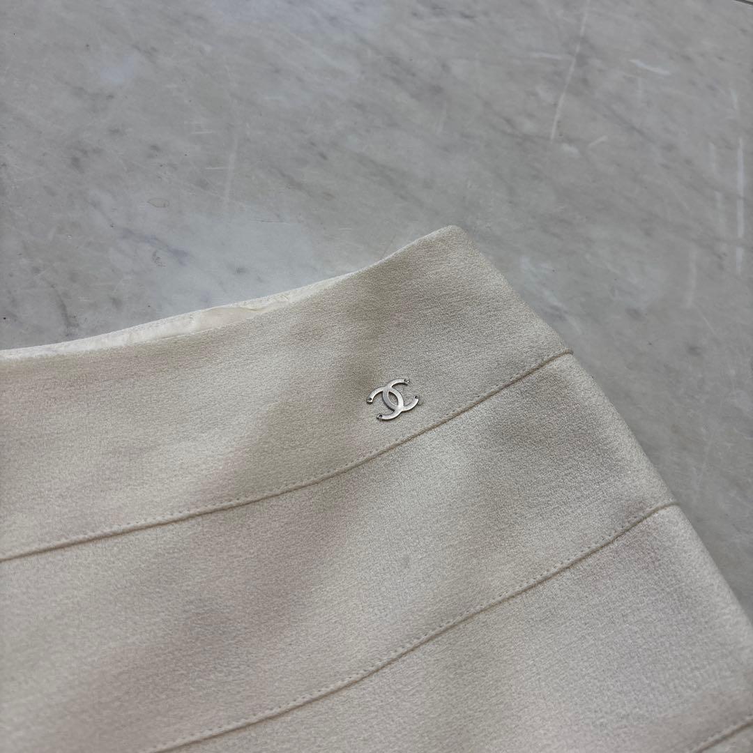 定価15万円 CHANEL シャネル スカート 38 裏地シルク