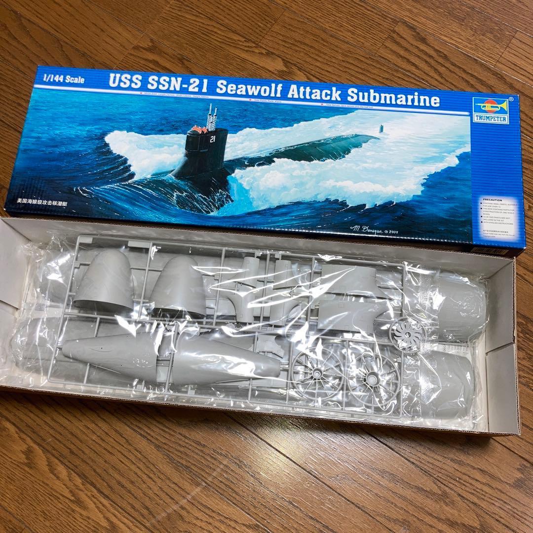 米海軍 SSN-21 攻撃型原子力潜水艦シーウルフ 2024 米海軍USS SSN-21