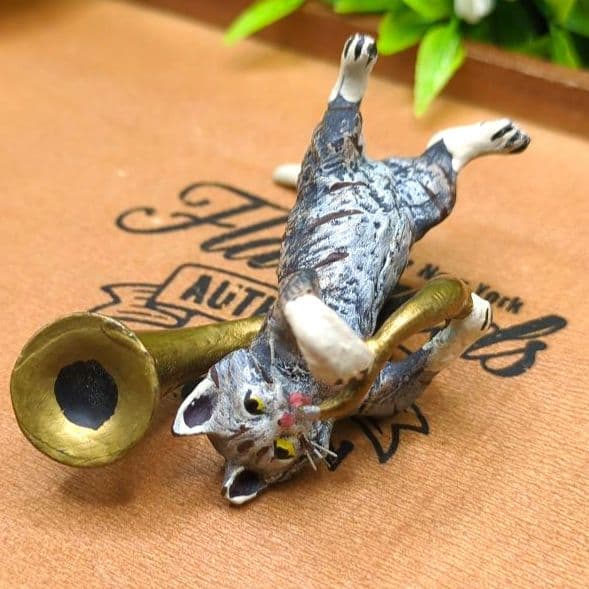 ヴィエナブロンズ コールドペイント 擬人化した猫の音楽隊 - メルカリ