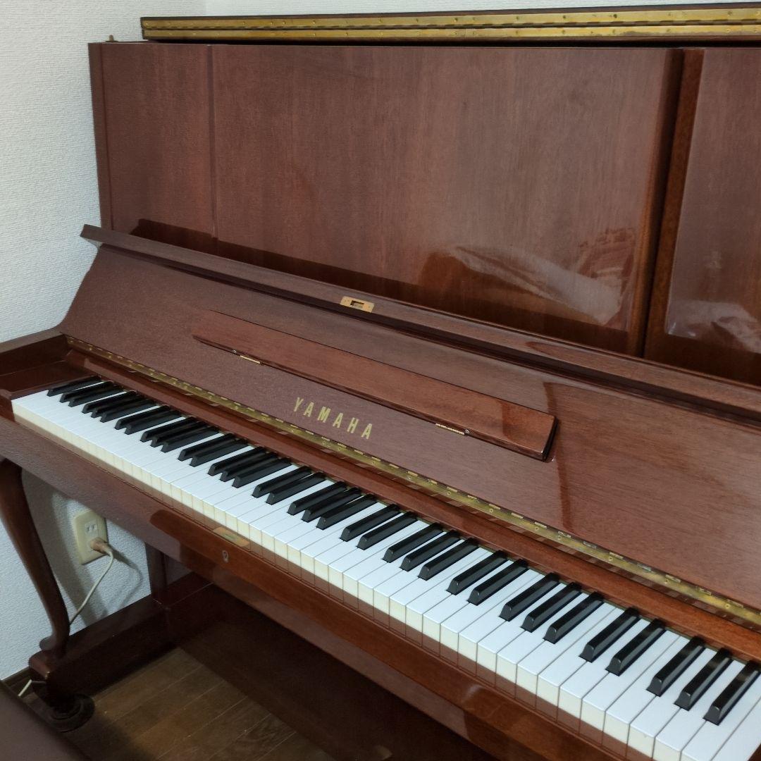 YAMAHA W106B アップライトピアノ 中古ピアノ ヤマハ(YAMAHA W106B) 人気の木目・猫脚ピアノ ｜ 世界最大