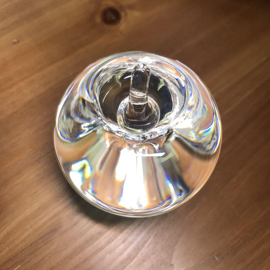 スチューベン クリスタルリンゴ ペーパー ウェイト ガラス りんご