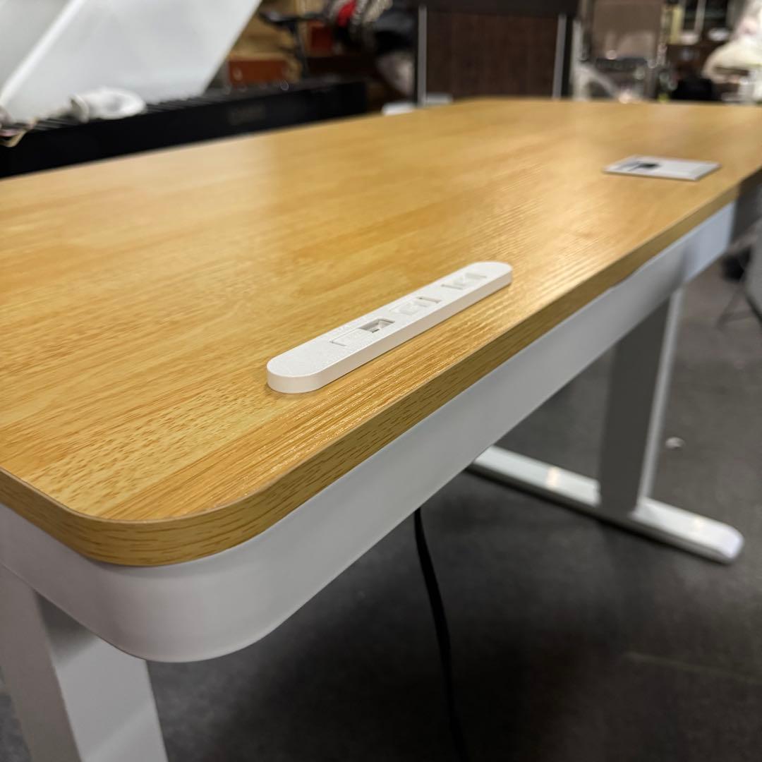 a*e様 LSTLIFE 電動昇降デスク コンセント 引き出し付き 120×60