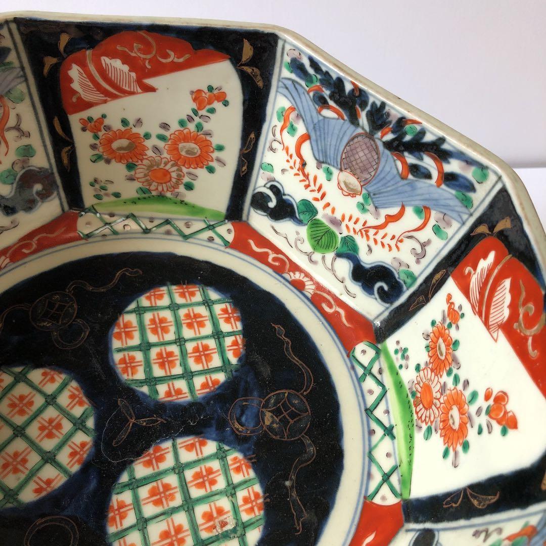 古伊万里 八角鉢