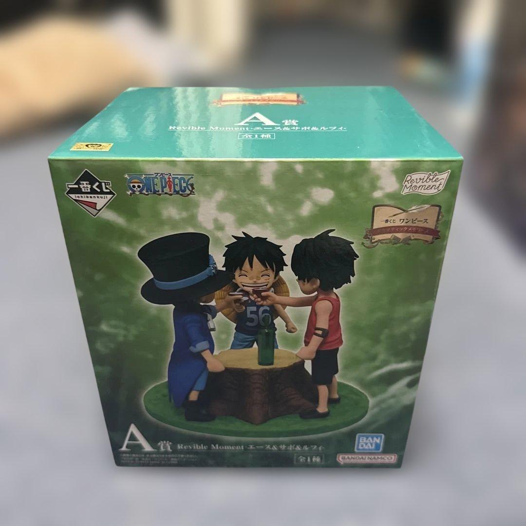 ワンピース 一番くじ A賞 フィギュア エース サボ ルフィ - メルカリ