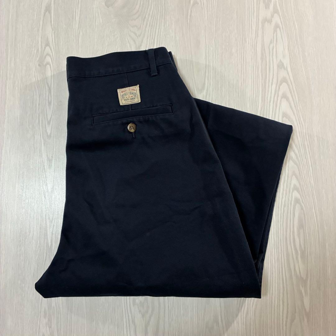 タグ付きデッド 初期タグ Polo Ralph Lauren ネイビー ポロチノ