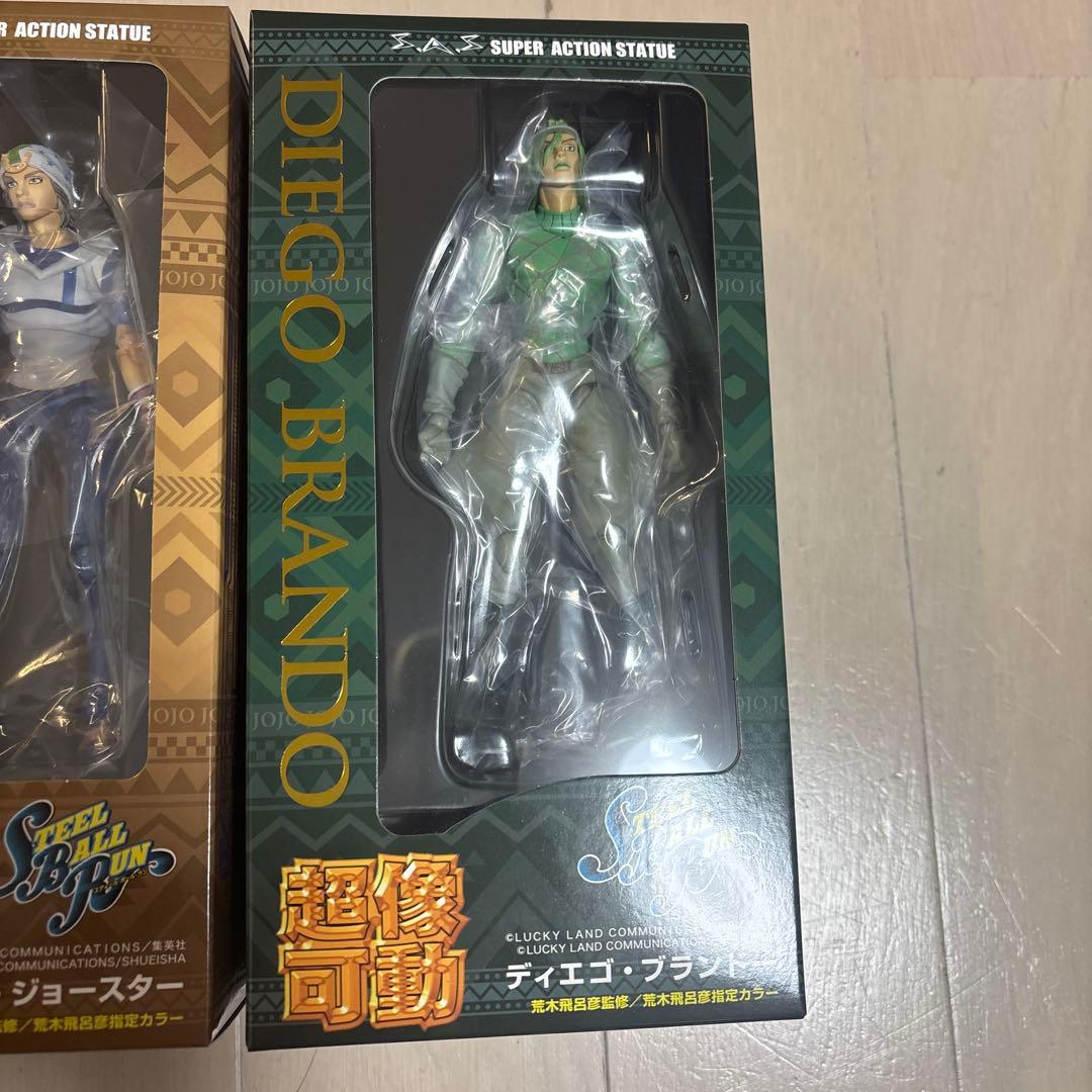 ジョジョ　超像可動　ジャイロ　ジョニィ　ディエゴ