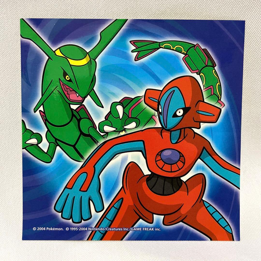 ポケモンセンター ステッカー デオキシス レックウザ - メルカリ