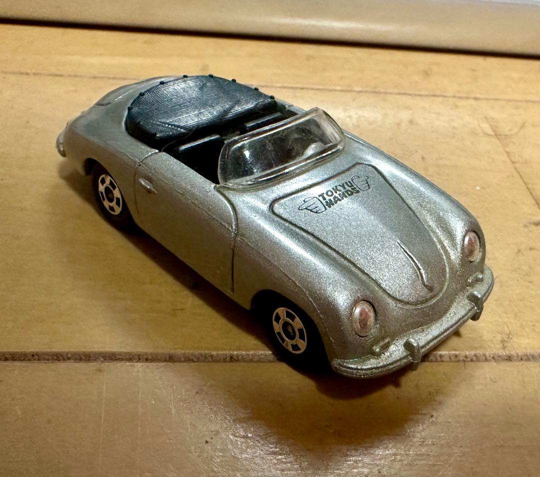 ポルシェ 356 オープンカー シルバー 東急ハンズ 特注 1980年代