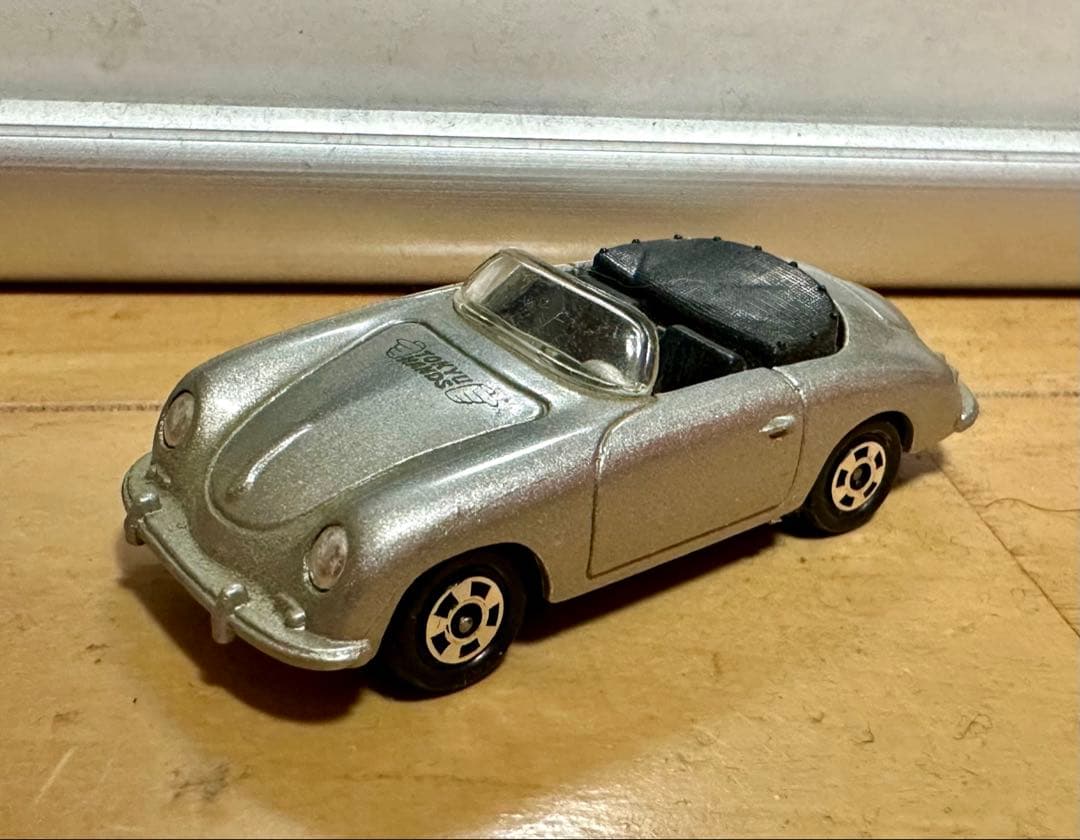 ポルシェ 356 オープンカー シルバー 東急ハンズ 特注 1980年代