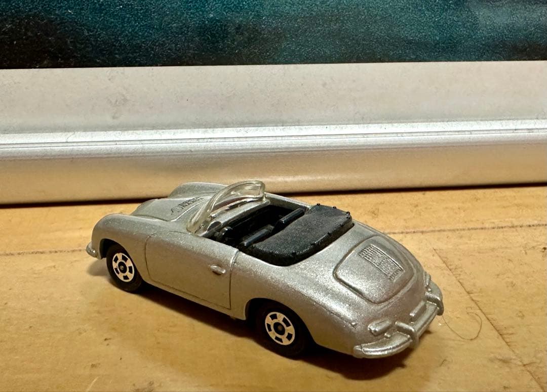 ポルシェ 356 オープンカー シルバー 東急ハンズ 特注 1980年代