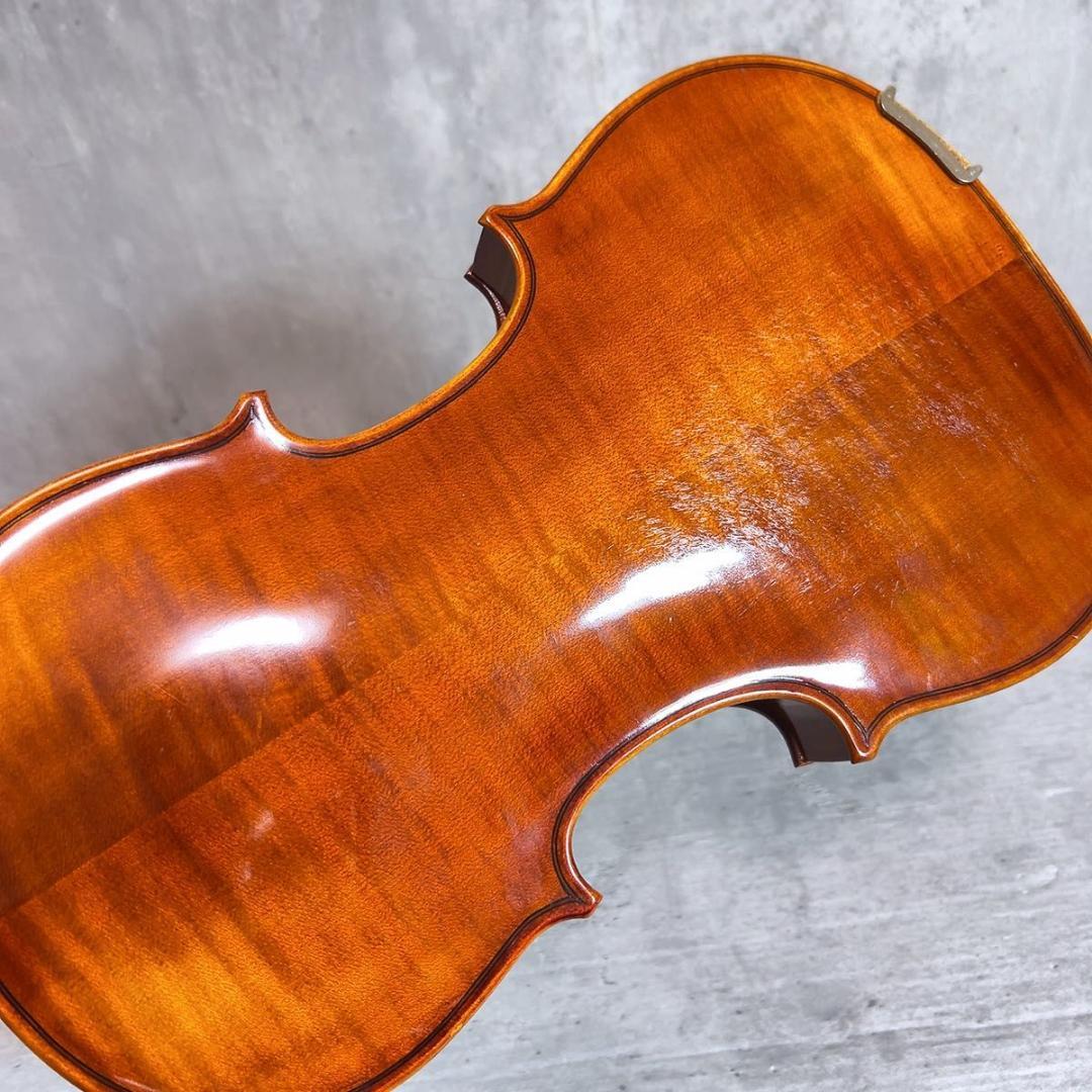 SUZUKI スズキ バイオリン　No.360 4/4 ケース　弓　虎目　柾目