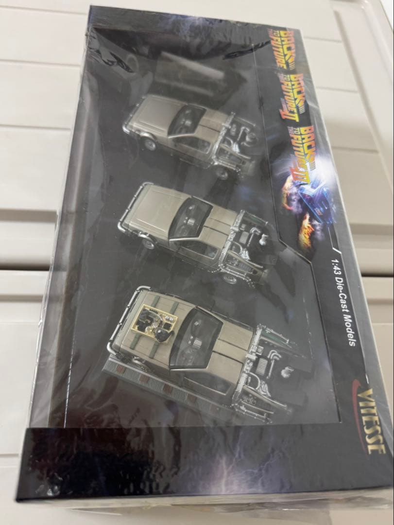 ビテス バックトゥザフューチャー デロリアン　ミニカー 1/43