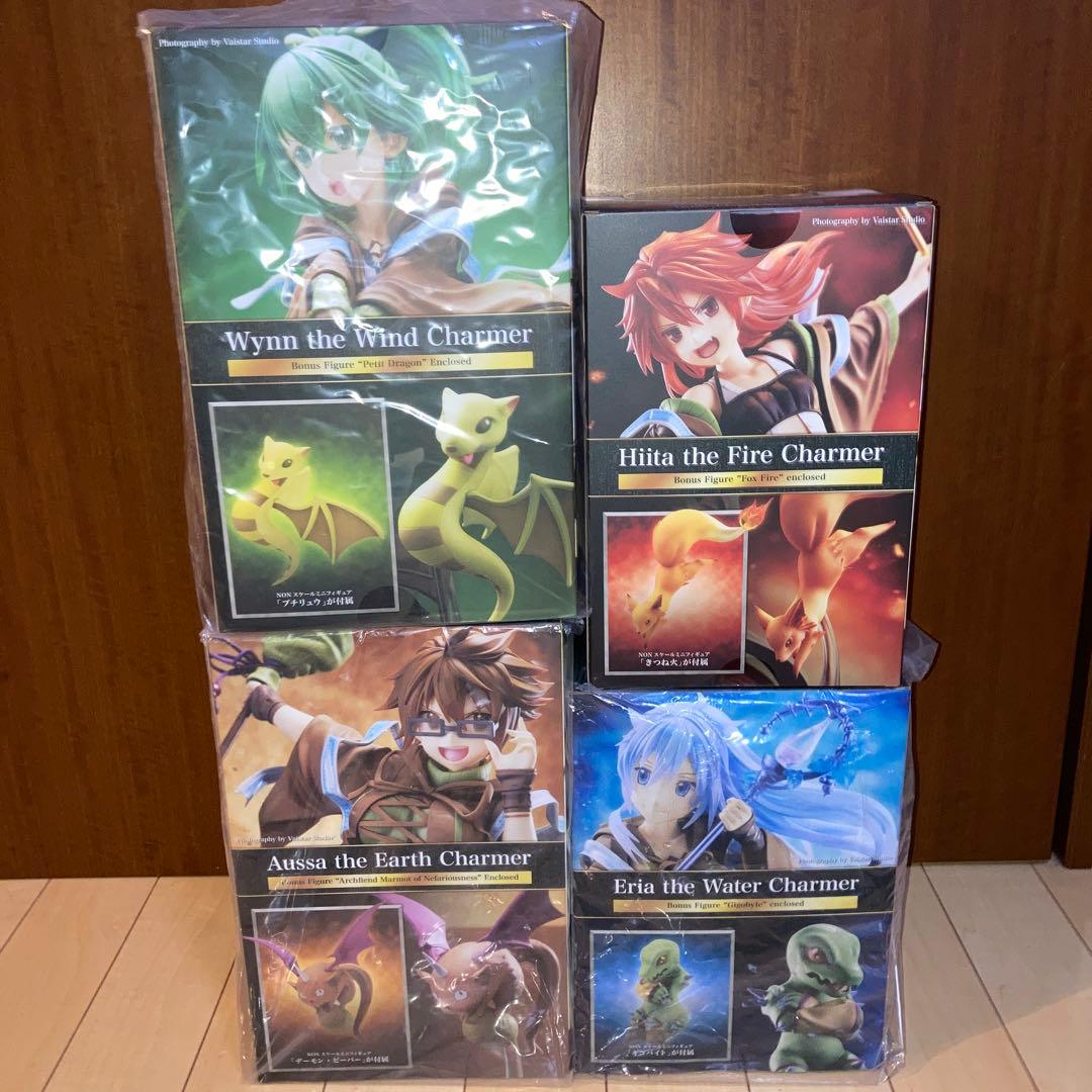 遊戯王　霊使い　特典付きフィギュア 4体セット