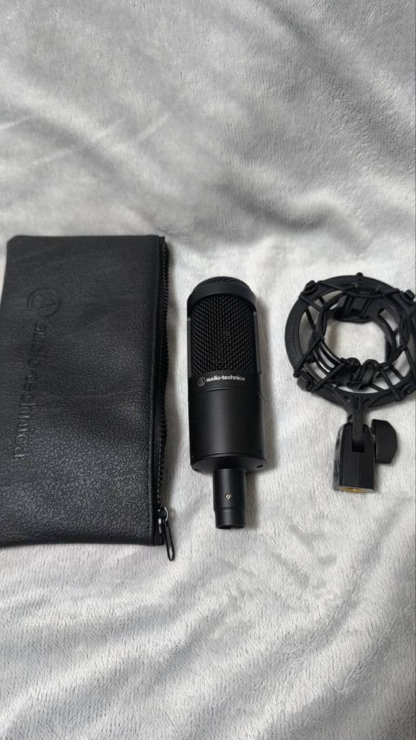 AT2035コンデンサーマイク+AT8705マイクアーム+YAMAHA AG03