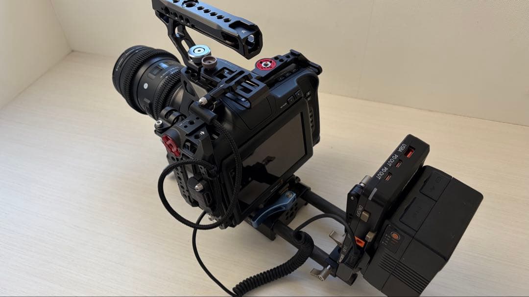 BMPCC 6K PRO Sigma18-35 f1.8 cfast 256G