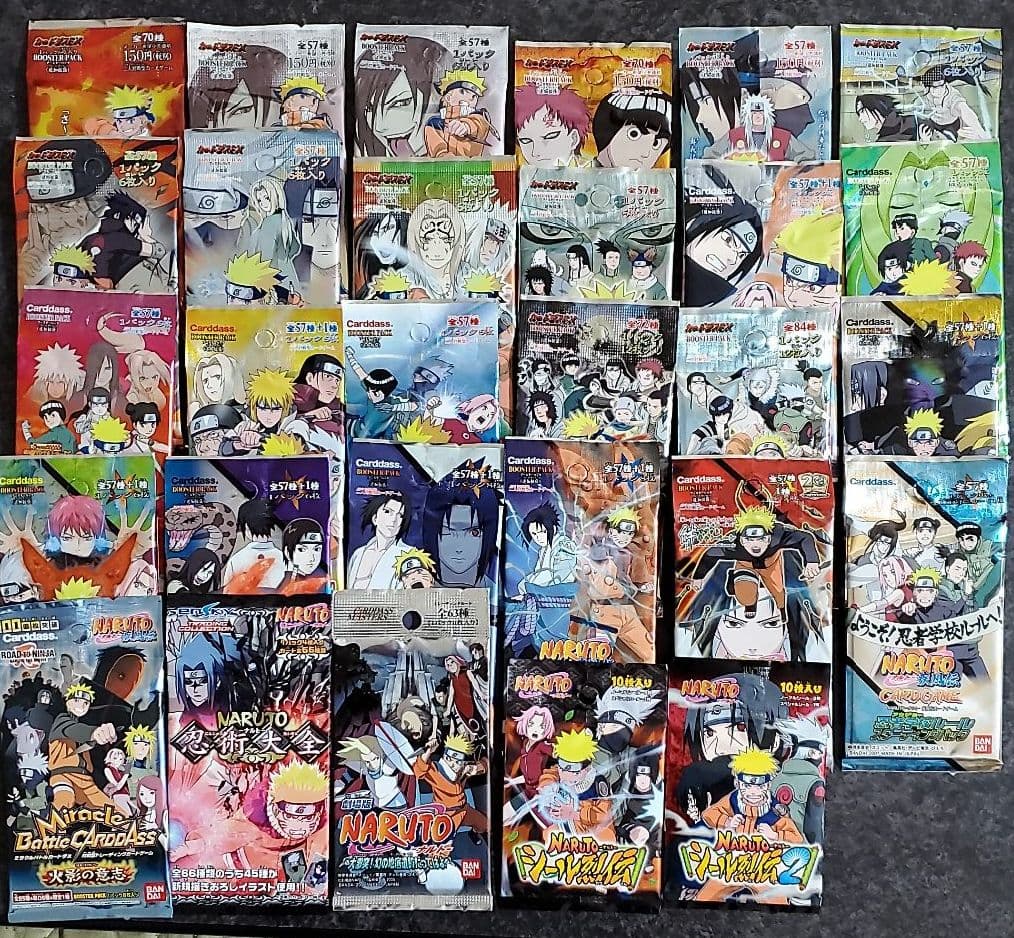 ナルト カード 未開封 パック サスケ カカシ グッズ NARUTO カード ナルト カードゲーム サスケ ナルト グッズ NARUTO カード - メルカリ