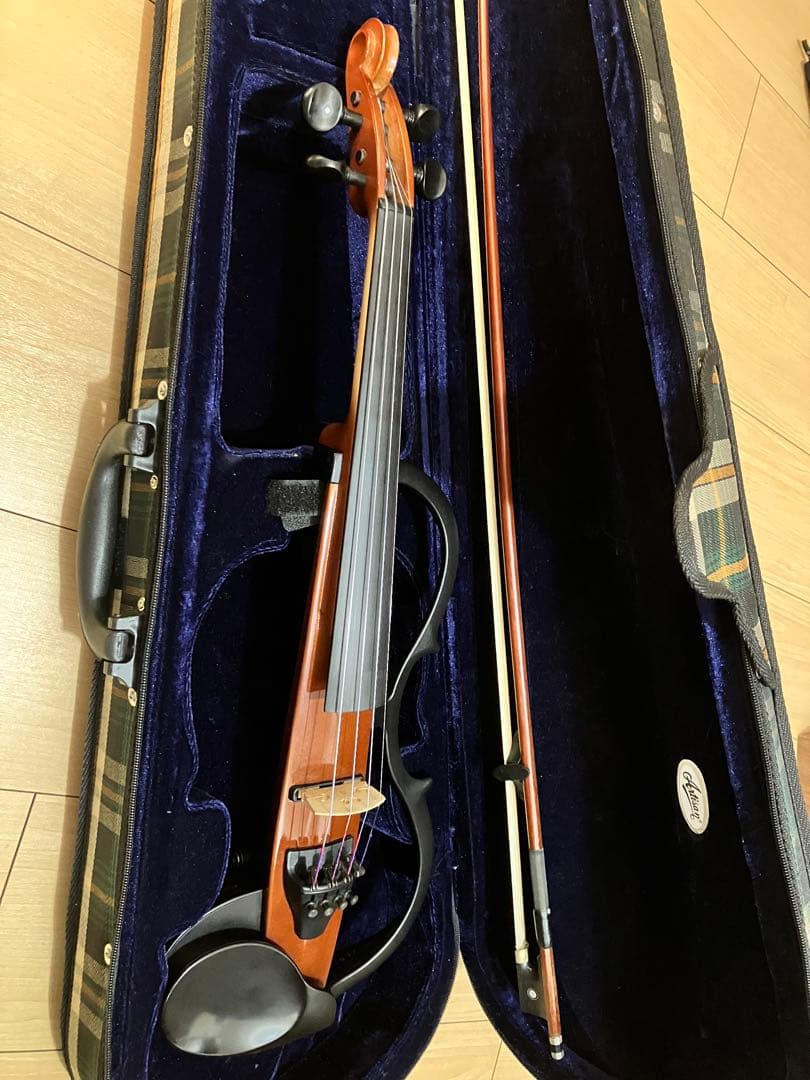 YAMAHA サイレントバイオリン SV-120 社外ケース付き