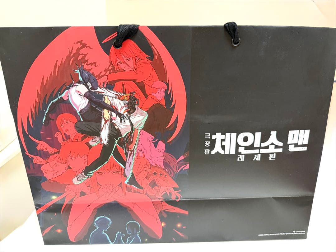 チェンソーマン レゼ篇 韓国ポップアップ 特典ショップ袋 ショッパー