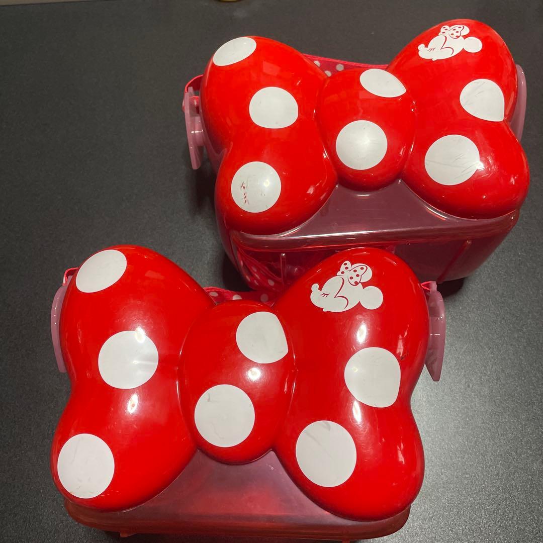 ディズニーリゾート ミニーちゃん リボン ポップコーンバケット 2コ