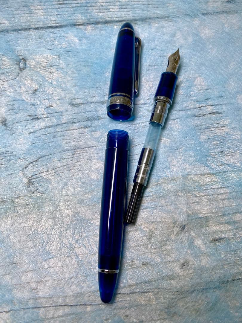 て*ん様 大丸藤井セントラル　万年筆　北の彩景事典第2弾　摩周ブルー