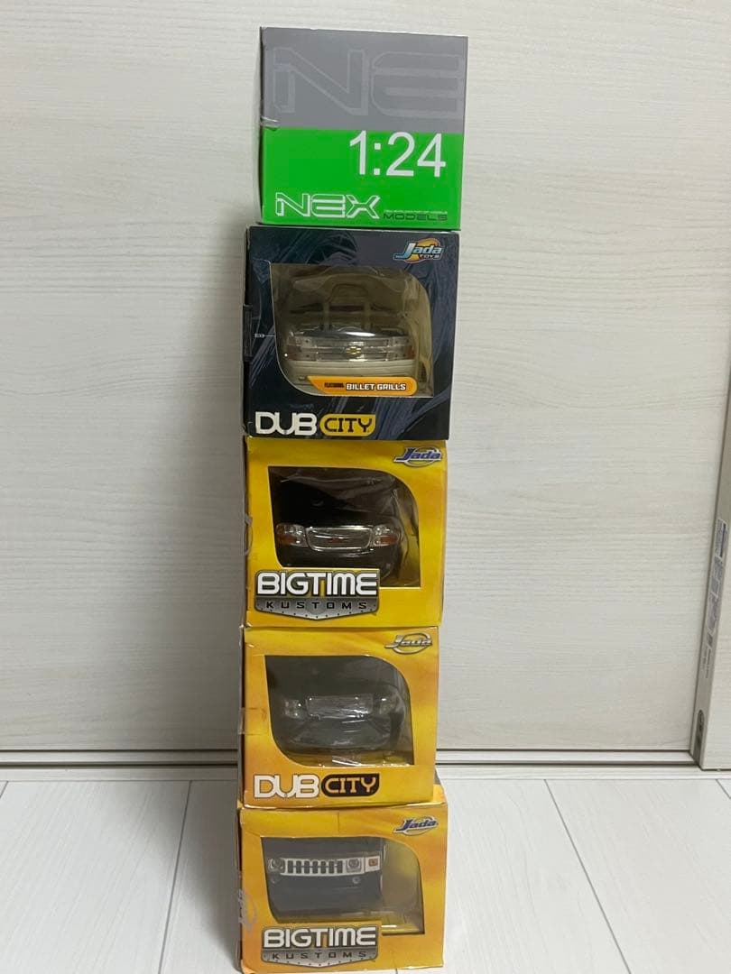 【箱付き】1:24 アメ車　ミニカー　セット