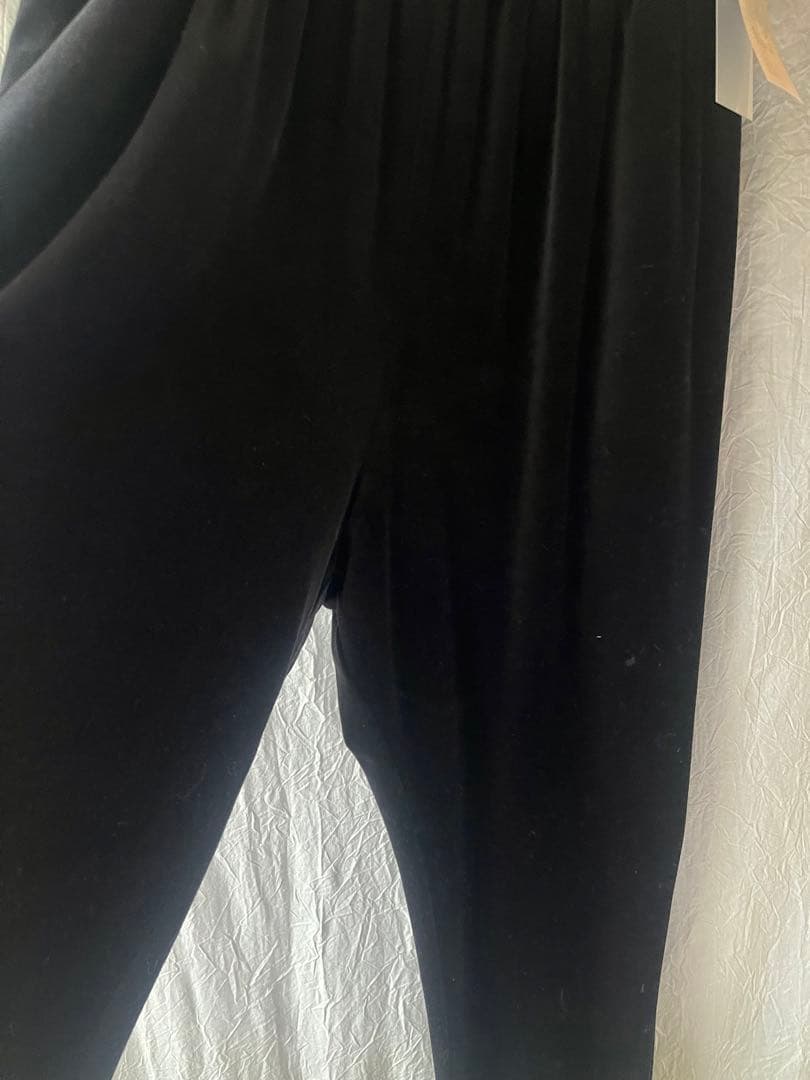 フルーツ　オブ　ライフ サルエルパンツ ブラック