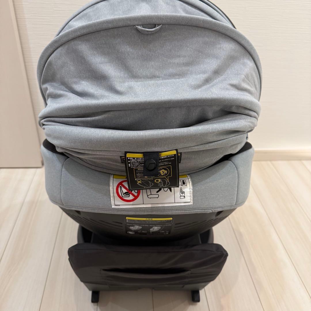 最上級【美品】Combi THE S Air ZB-690 ISOFIX グレー