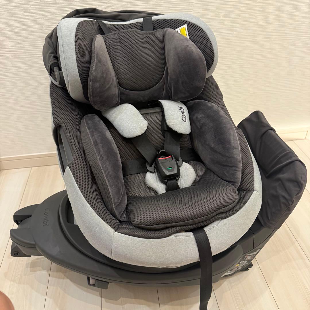 最上級【美品】Combi THE S Air ZB-690 ISOFIX グレー