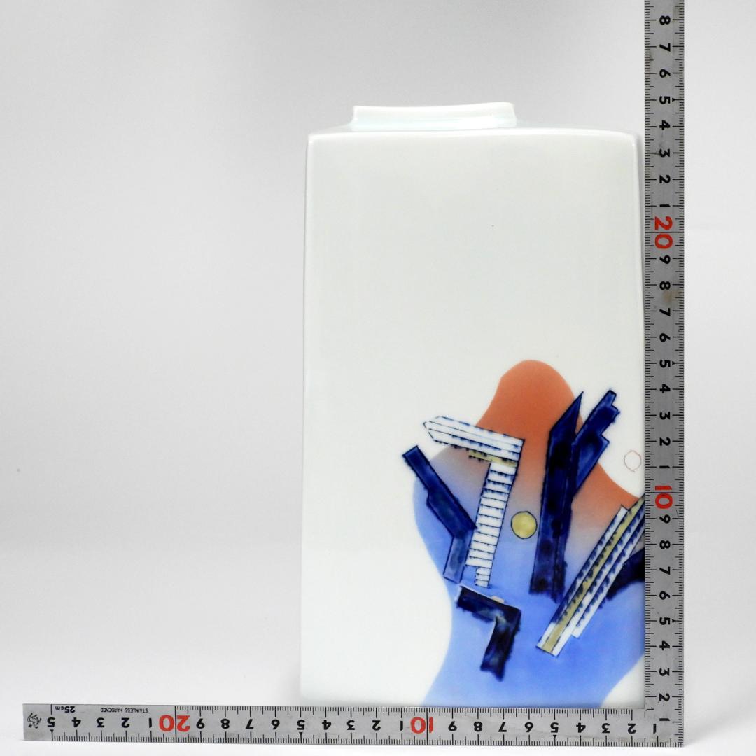 辻毅彦 聖・西洋風景 角花器 辻毅彦】日本現代工芸 日本の名窯