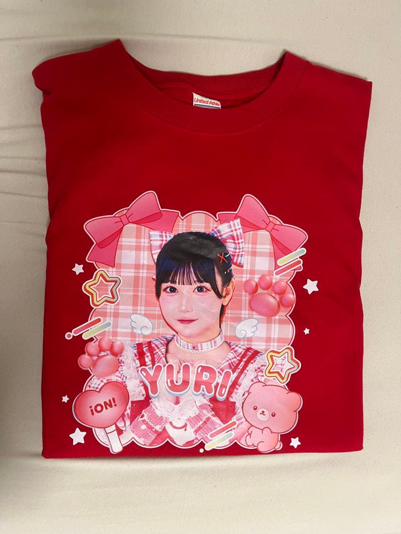 最終値下げ】iON! 宇野ゆり 実写推しTシャツ - メルカリ