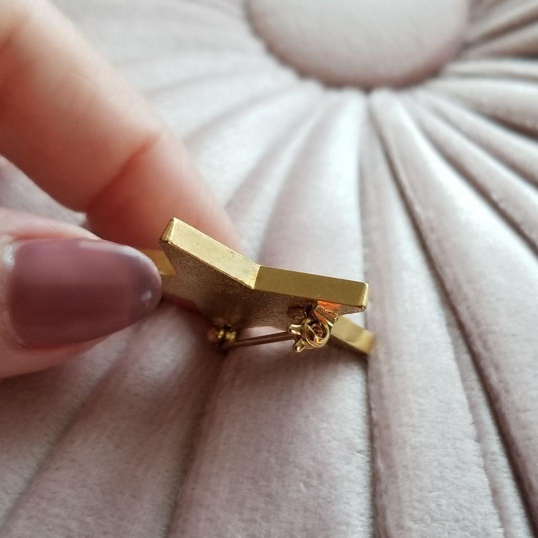 CHANELスター ブローチココマーク刻印有り星形 ヴィンテージレア