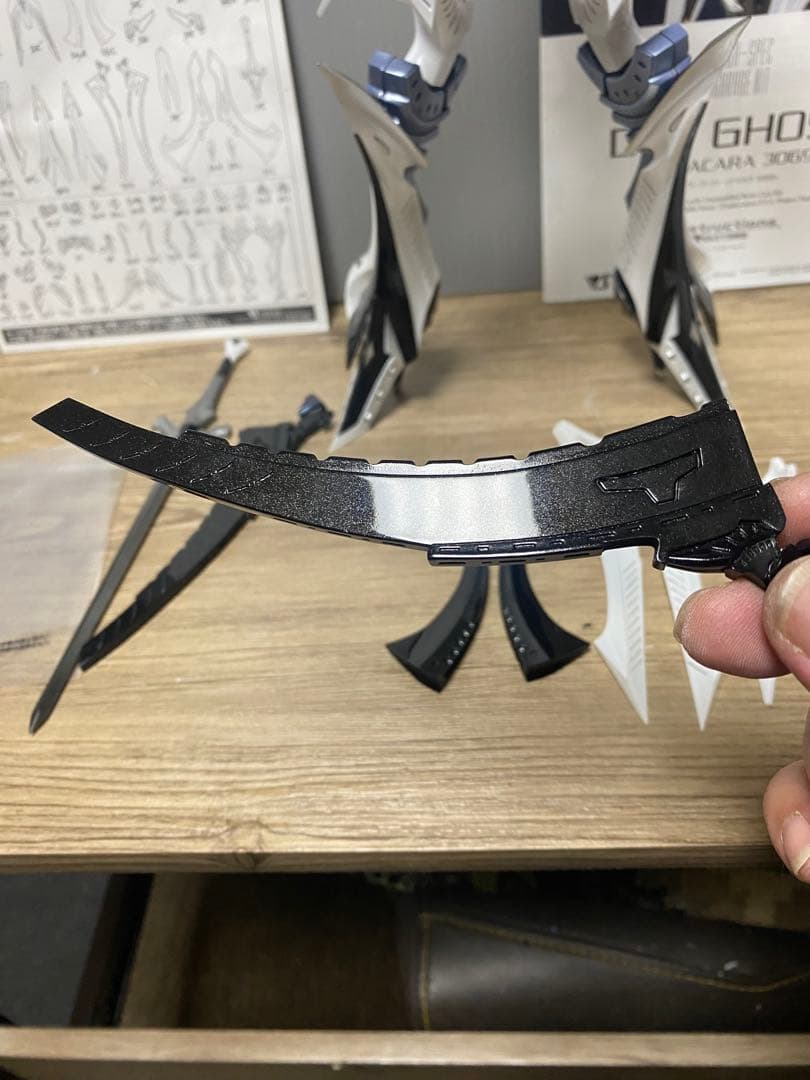 ボークス FSS 1/72 ダスゴースト=ナカカラ 完成品 ガレージキット完成