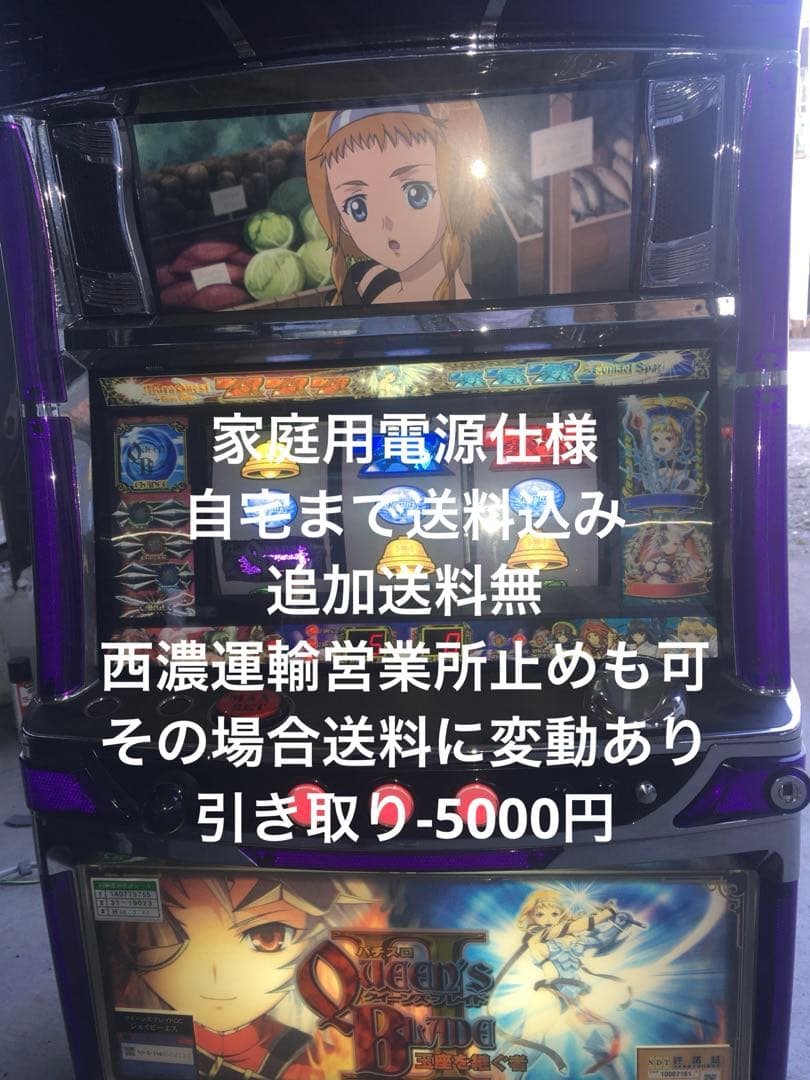 クイーンズブレイド2 オートプレイ可能コイン不要機 パチス
