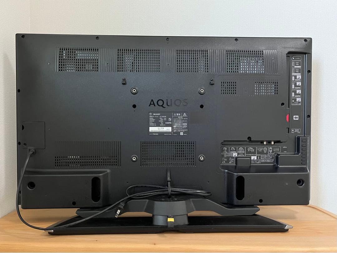 SHARP AQUOS LC-40U45 40型2017年製4Kテレビ