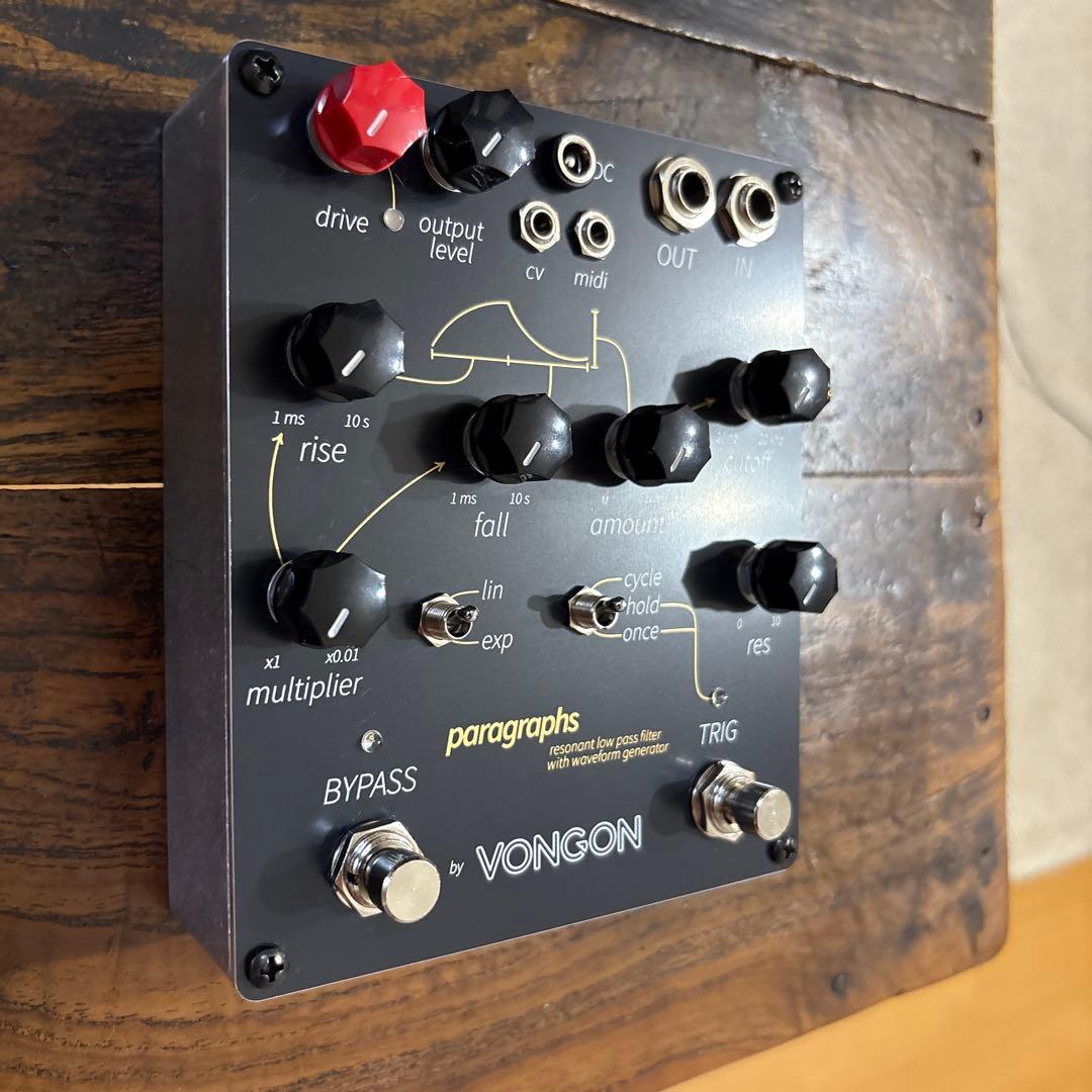 VONGON Paragraphs フィルターエフェクター