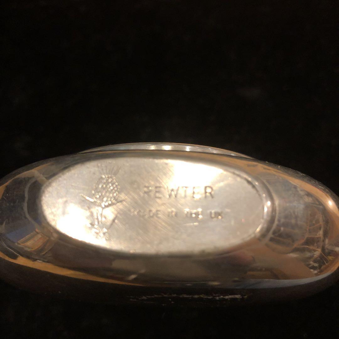 アンティーク ピューターウイスキーキーパー イギリス アウ