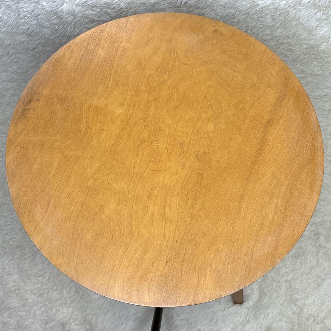 ACTUS アクタス サイドテーブル 丸テーブル 曲木 ソファテーブル 花台