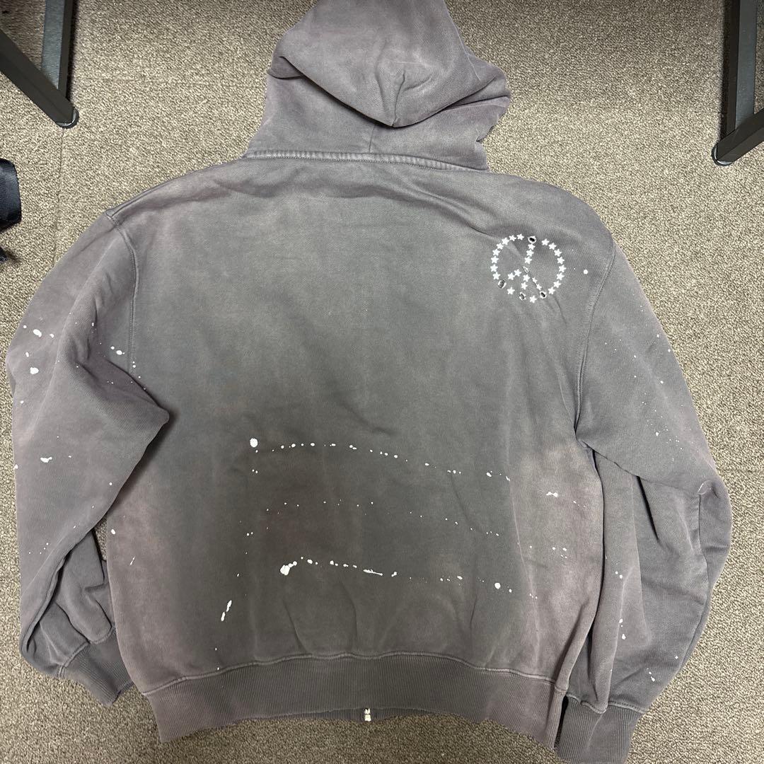 BELVET ジップパーカー