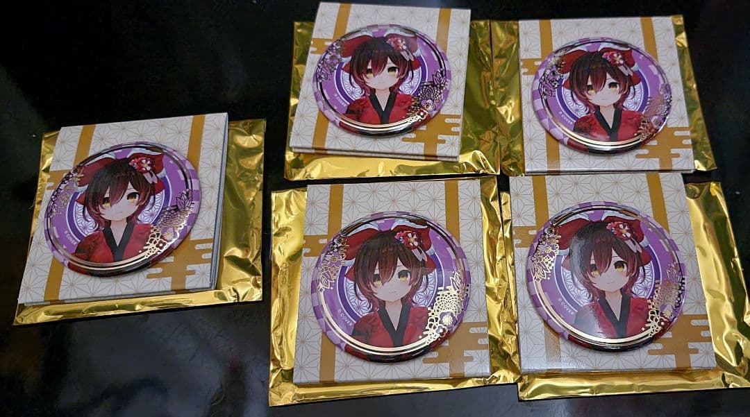 ホロライブ 0期生 ランダム箔押し缶バッジ 正月衣装Ver - メルカリ