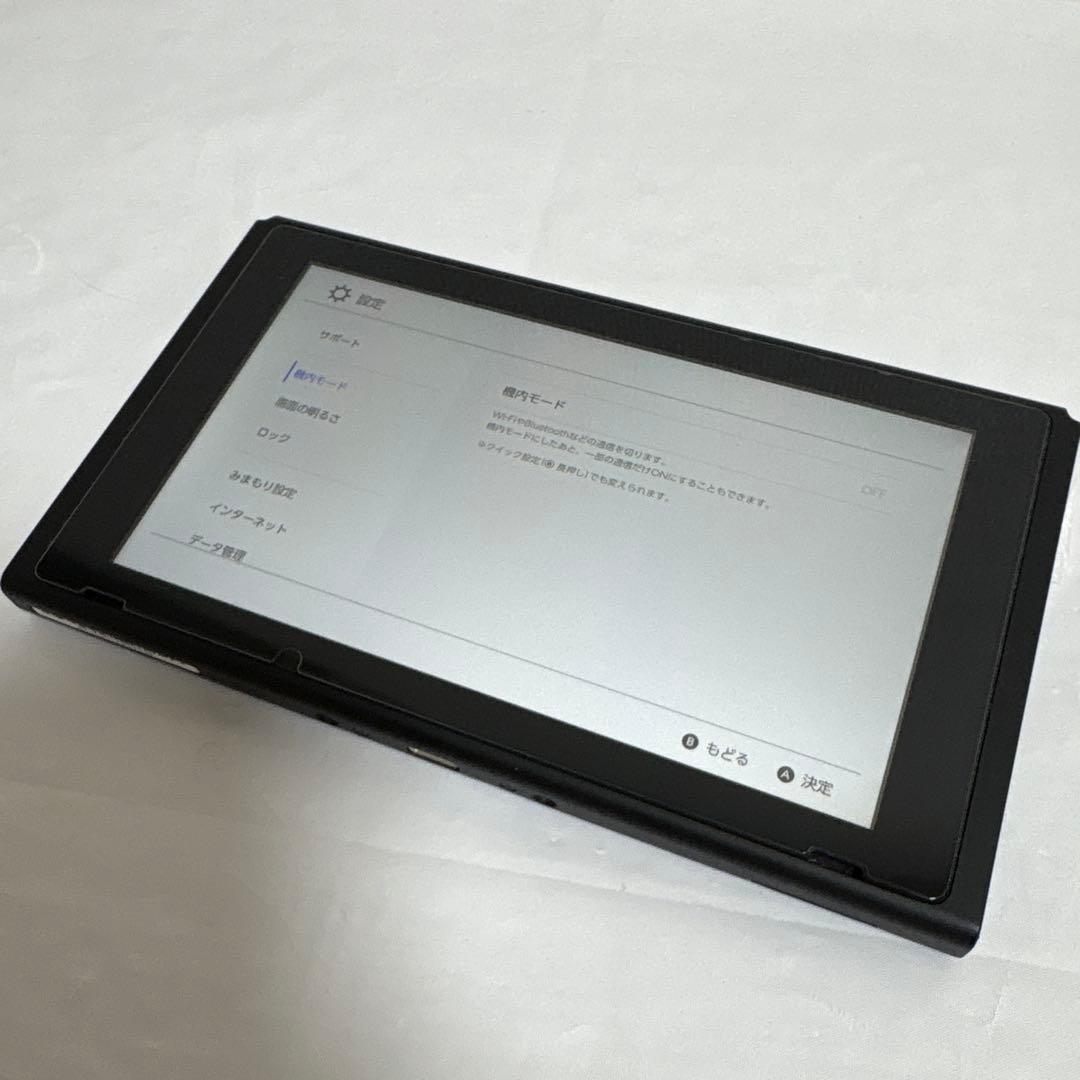 Nintendo Switch 本体 美品 バッテリー強化版 赤青