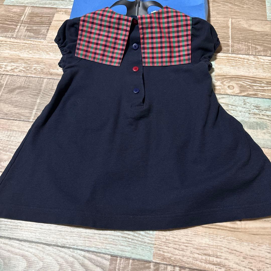 ファミリア セーラー襟ワンピース 90