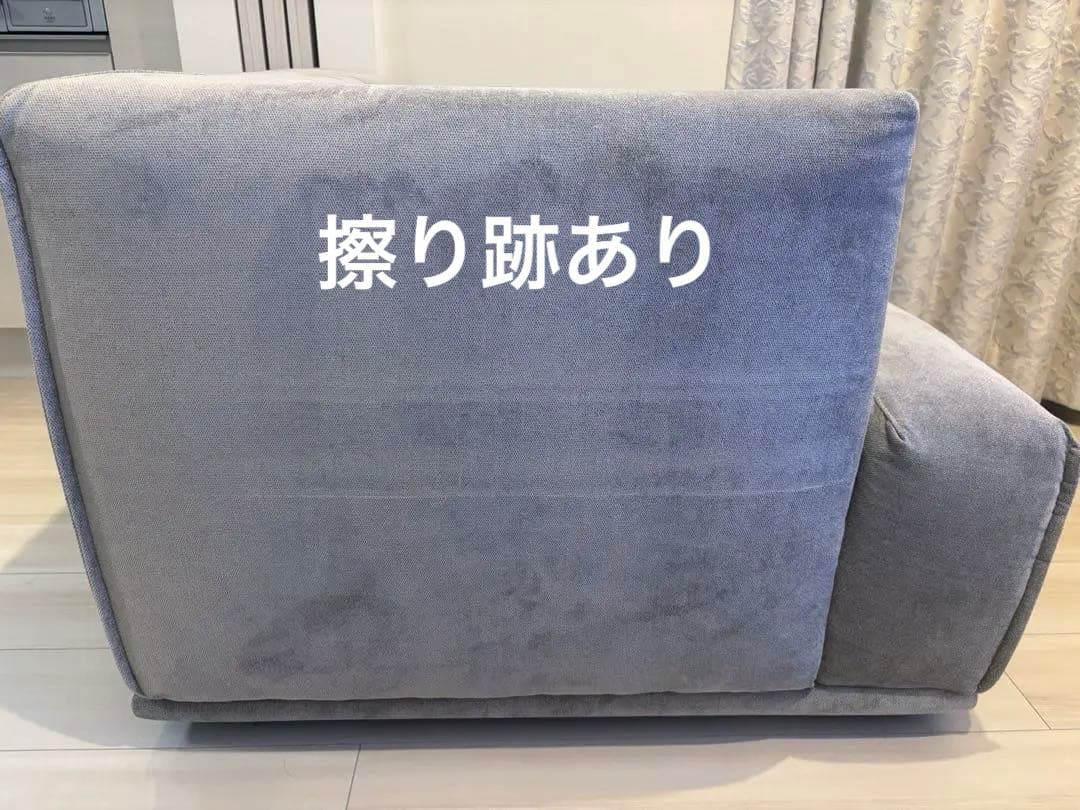 5/31まで出品。(送料込）①Francfranc メーネ ソファ アーム R