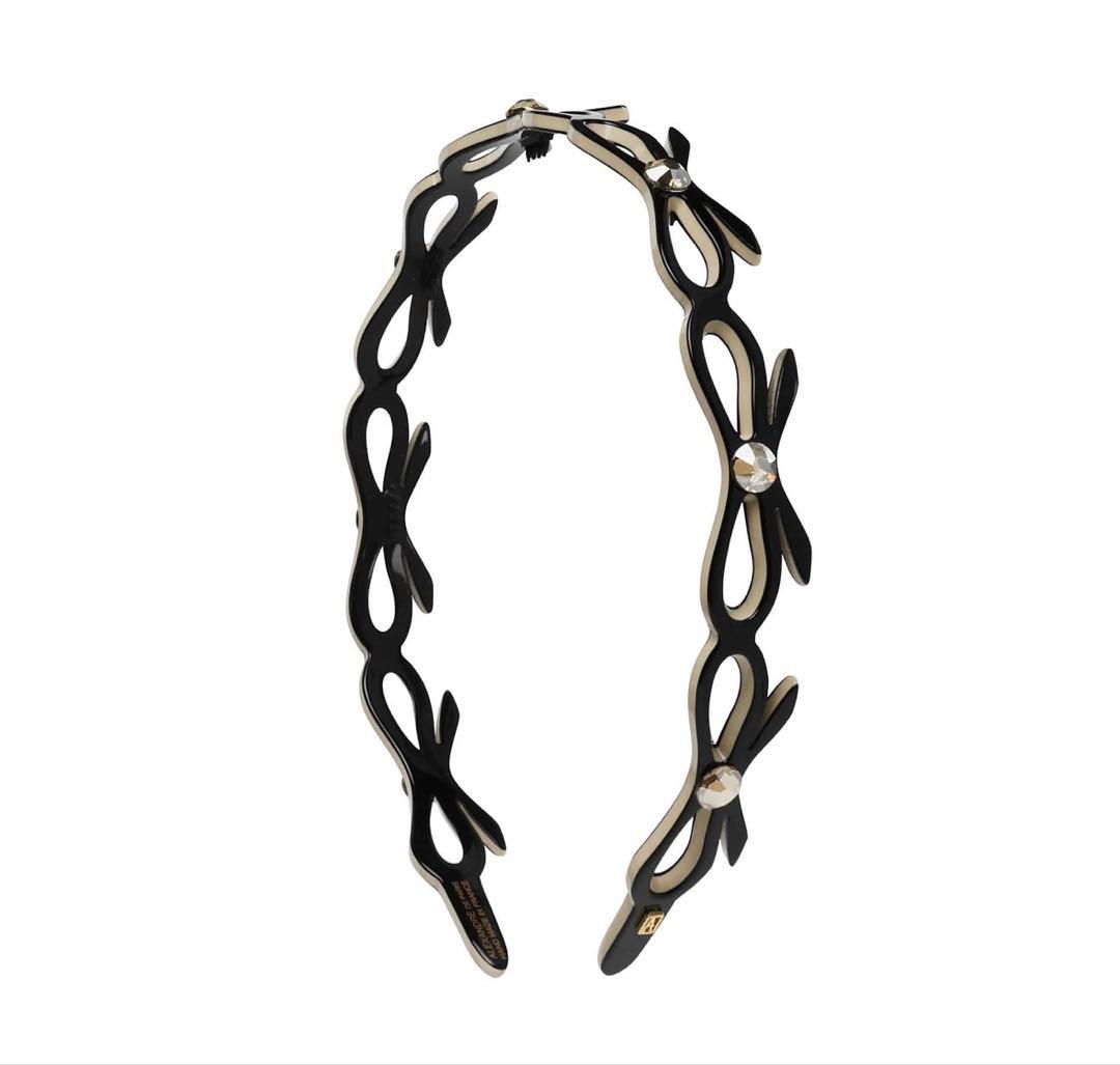 美品 ALEXANDRE DE PARIS カチューシャ リボン